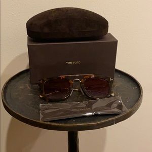Tom Ford Sunglasses never worn. with box and case